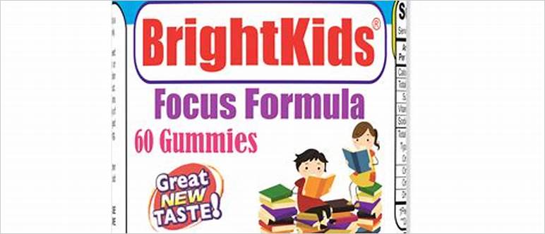 Kid vitamins for behavior